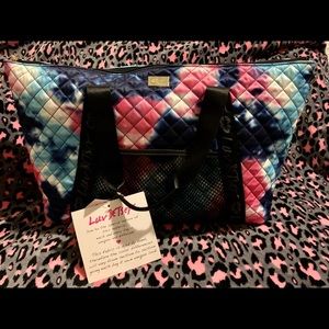 Betsey Johnson Weekender.